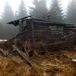 Старая колыба на полоныне Заец